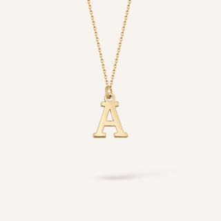 Mini Letter Kolye | 14 Ayar Altın