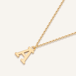 Mini Letter Kolye | 14 Ayar Altın