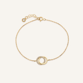 Mooncrest Bileklik | 14 Ayar Altın