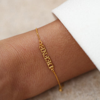 Name Bileklik | 14 Ayar Altın