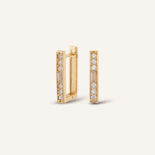 Night Glow Küpe | 14 Ayar Altın