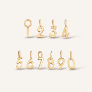 Numbers Charm | 14 Ayar Altın
