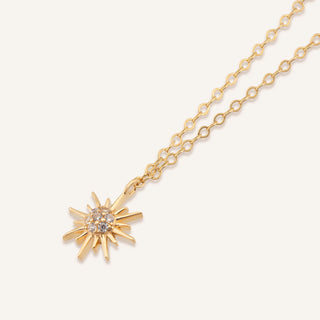 AJA Solara Güneş Figürlü Çok Taşlı Halhal | 14 Ayar Altın