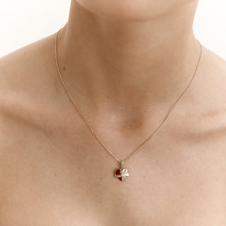 Passionate Love Kolye | 14 Ayar Altın