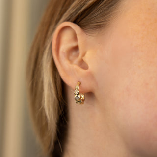 Promise Küpe | 14 Ayar Altın