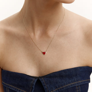 Red Brave Kolye | 14 Ayar Altın