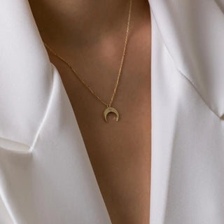 Selene Kolye | 14 Ayar Altın