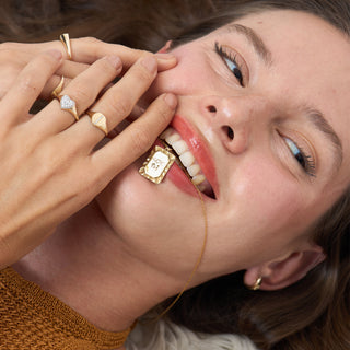 Self Kolye Ucu | 14 Ayar Altın