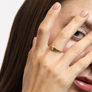 Shimmer Yüzük | 14 Ayar Altın