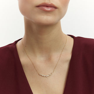 Shining Flower Kolye | 14 Ayar Altın