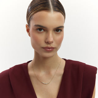 Shining Flower Kolye | 14 Ayar Altın