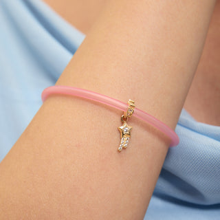 Shooting Star Klips Charm | 14 Ayar Altın