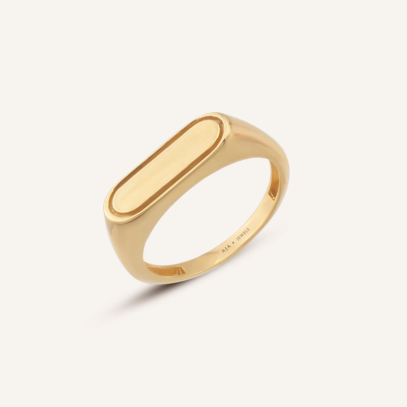 Signet Kişiselleştirilebilir Craft Altın Yüzük