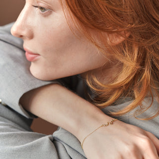 Snake Bileklik | 14 Ayar Altın