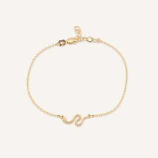 Snake Bileklik | 14 Ayar Altın