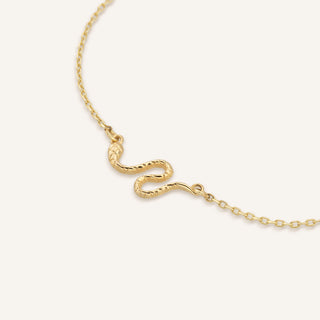 Snake Bileklik | 14 Ayar Altın