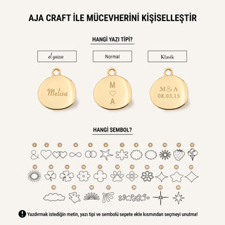 Soft Kolye Ucu | 14 Ayar Altın