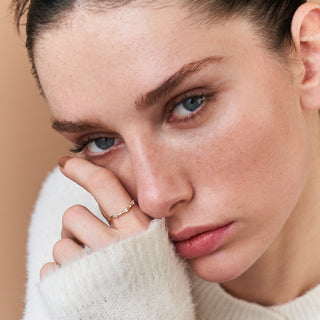 Solar Yüzük | 14 Ayar Altın