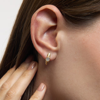 Solvi Küpe | 14 Ayar Altın