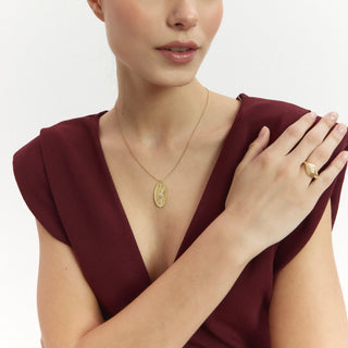 Spinner Kolye | 14 Ayar Altın