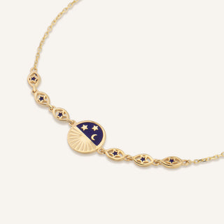 Staryy Night Bileklik | 14 Ayar Altın