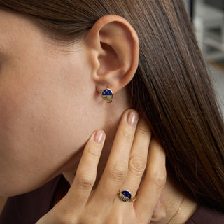 Staryy Night Küpe | 14 Ayar Altın