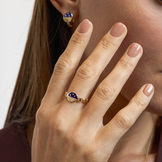 Staryy Night Yüzük | 14 Ayar Altın