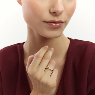 Summit Yüzük | 14 Ayar Altın