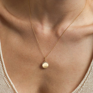 Sunshine Kolye Ucu | 14 Ayar Altın