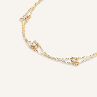 Tail Stone Bileklik | 14 Ayar Altın