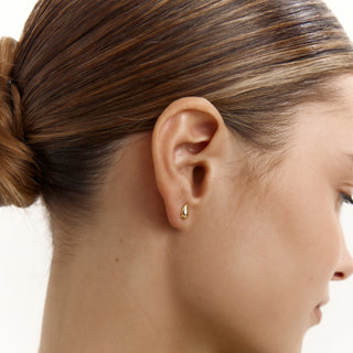 Tiny Drop Küpe | 14 Ayar Altın