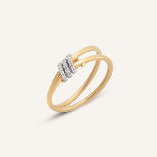 Triple Line Yüzük | 14 Ayar Altın