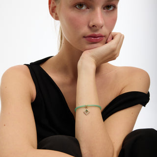 Triple Square Klips Charm | 14 Ayar Altın