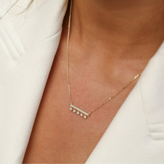 Whisperline Kolye | 14 Ayar Altın