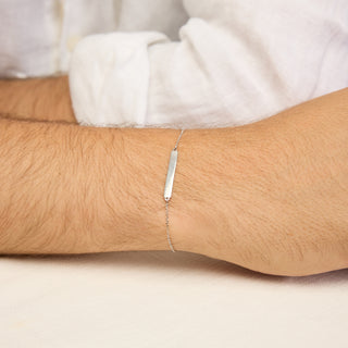 White Node Bileklik | 14 Ayar Altın