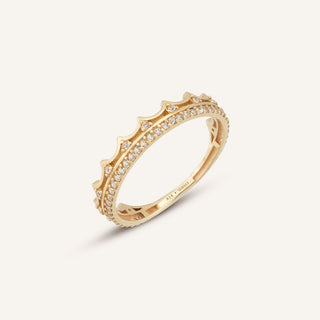 Crown Yüzük | 14 Ayar Altın