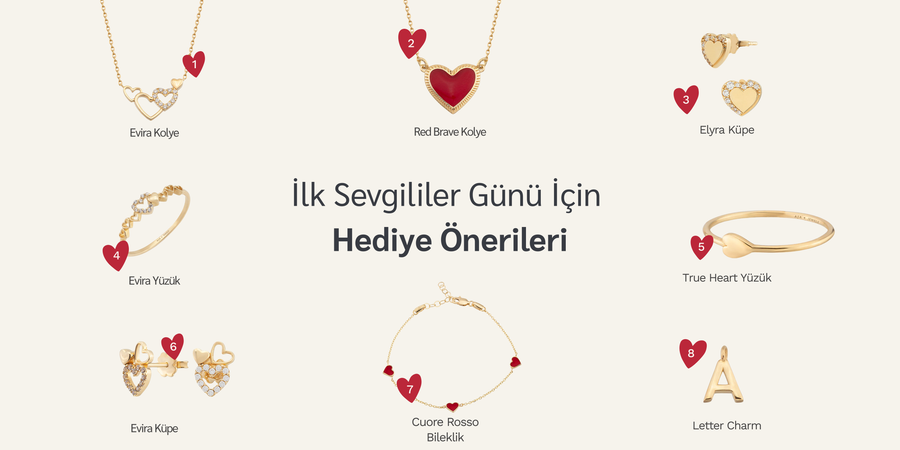 İlk Sevgililer Günü İçin Hediye Önerileri