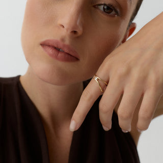 Amelira Yüzük | 14 Ayar Altın