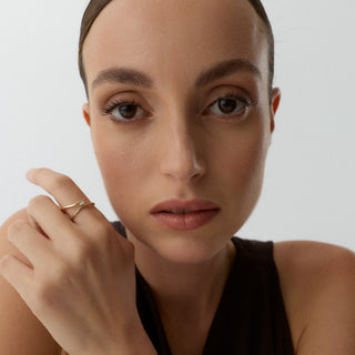 Amelira Yüzük | 14 Ayar Altın