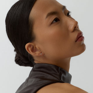 Amire Tek Küpe | 14 Ayar Altın