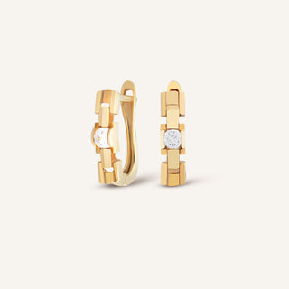 Arlise Halka Küpe | 14 Ayar Altın