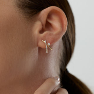 Auvia Küpe | 14 Ayar Altın