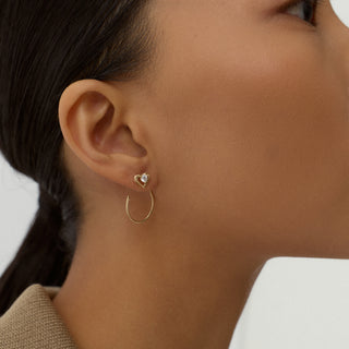 Elora Küpe | 14 Ayar Altın