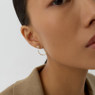 Elora Küpe | 14 Ayar Altın