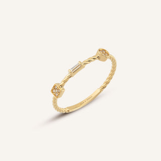 Vertexa Yüzük | 14 Ayar Altın