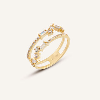 Glintis Yüzük | 14 Ayar Altın