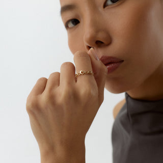 Celinne Yüzük | 14 Ayar Altın