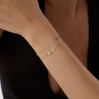 Cirella Bileklik | 14 Ayar Altın