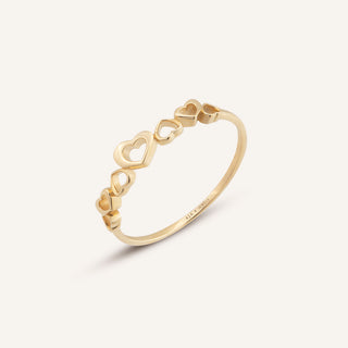 Celinne Yüzük | 14 Ayar Altın