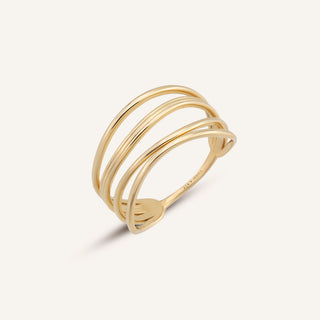 Adrine Yüzük | 14 Ayar Altın